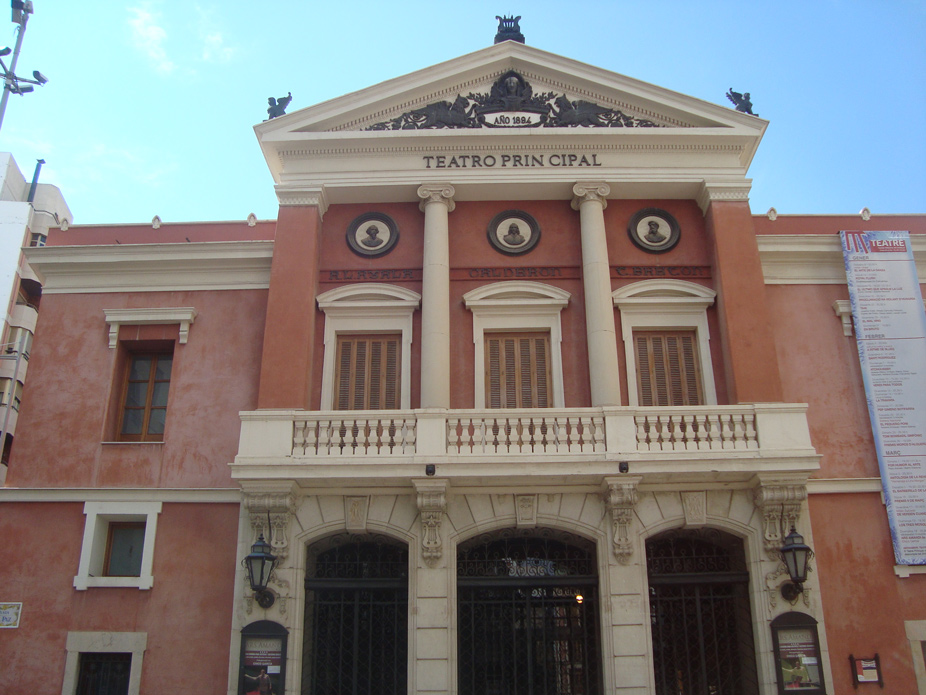 El teatro principal de Castellón de la Plana
