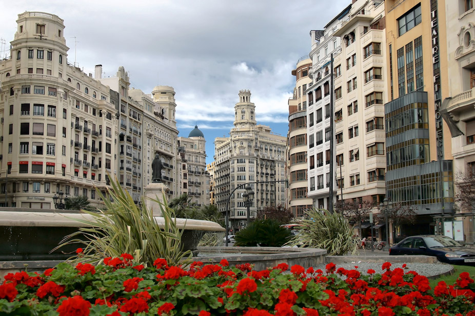 La Plaza del Ayuntamiento de Valencia