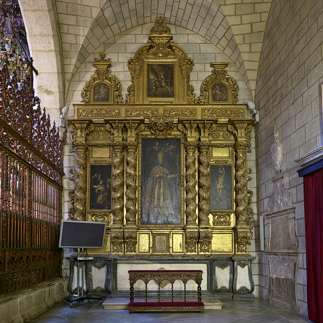 Capilla de San Blas en la Catedral de San Juan Bautista en Badajoz