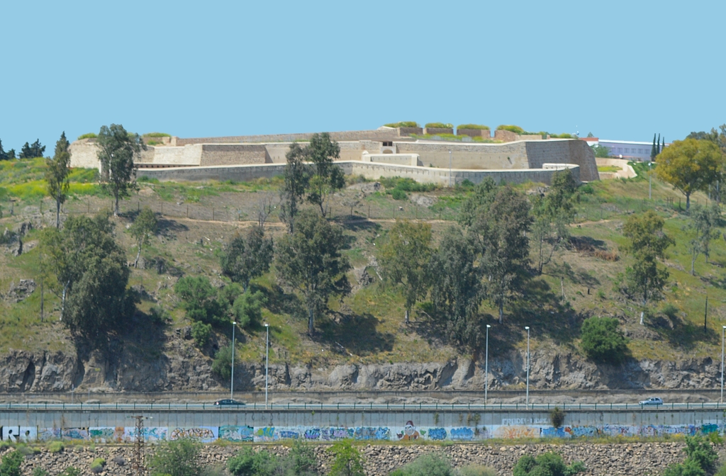 Fuerte de San Cristóbal en Badajoz