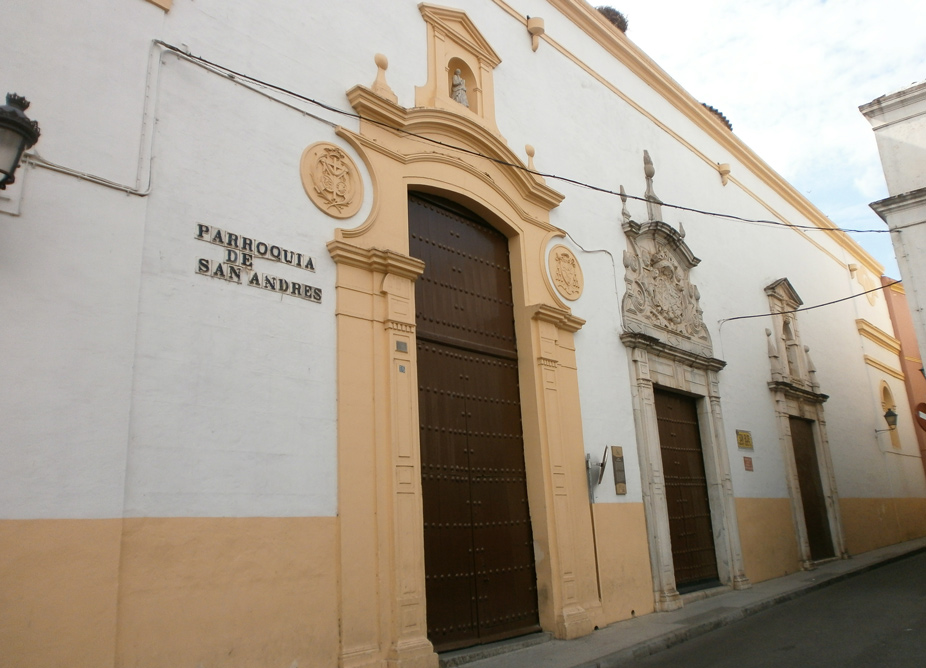 La iglesia de San Andrés en Badajoz
