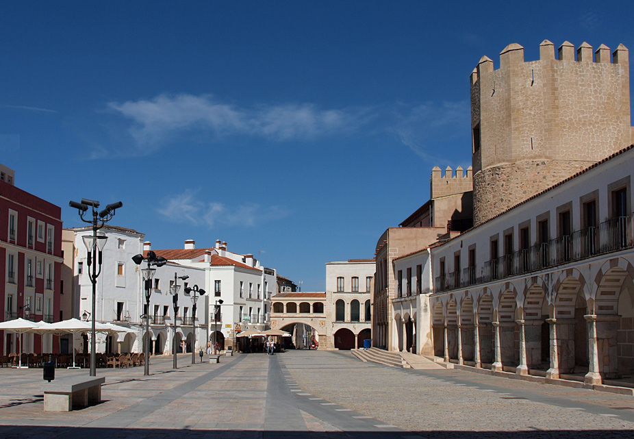 Plaza alta de Badajoz