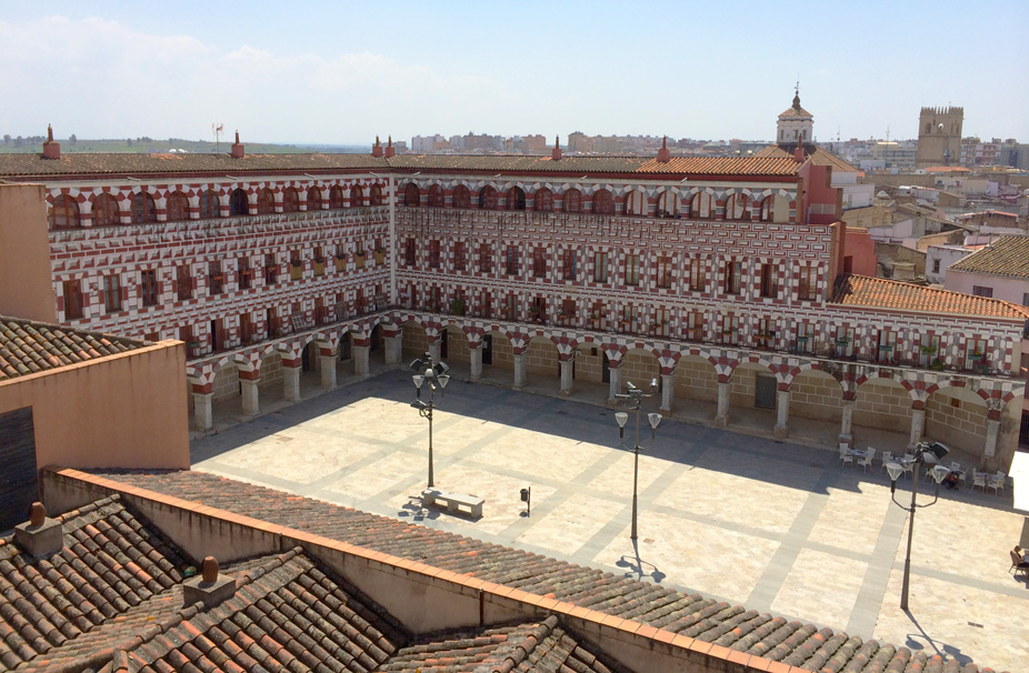 Plaza alta de Badajoz