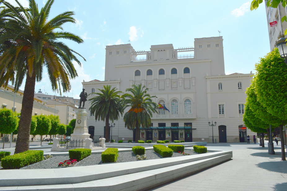 La plaza Minayo en Badajoz