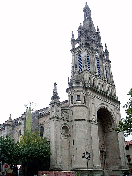 La basílica de Begoña en Bilbao