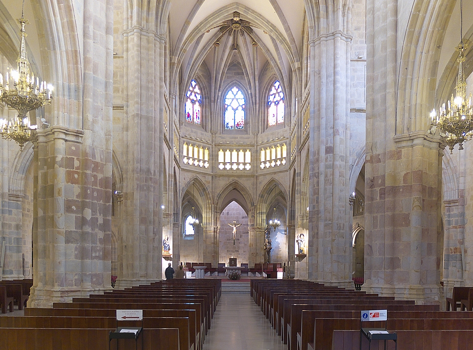 La catedral de Santiago en Bilbao
