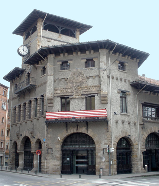 La antigua estación de tren de Atxuri