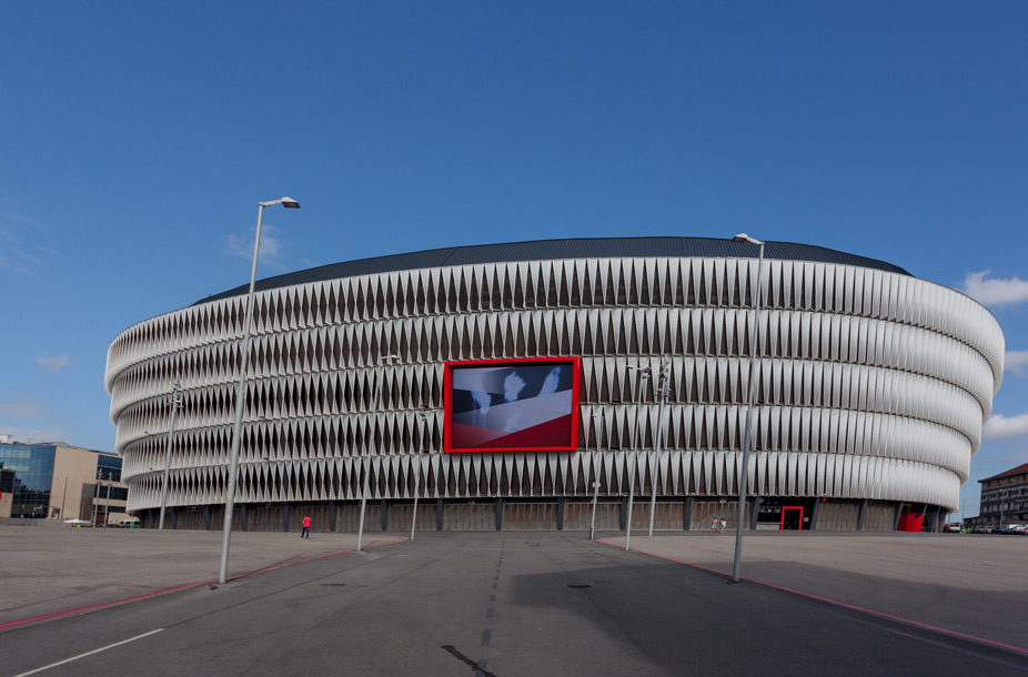 El estadio de San Mamés