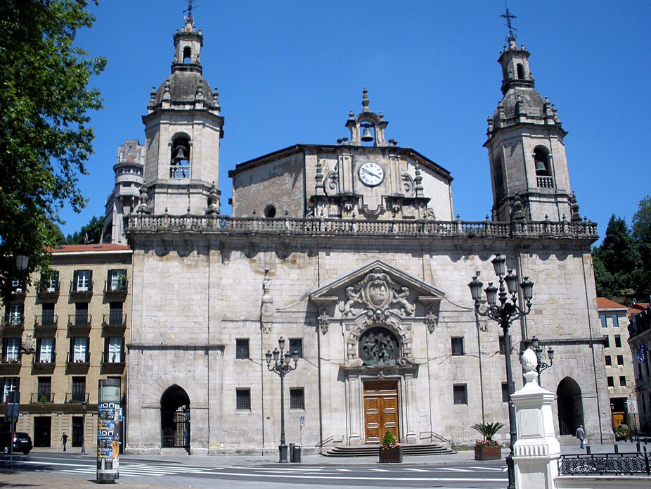 La Iglesia de San Nicolás en Bilbao