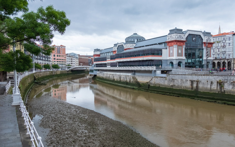 El mercado de la Ribera en Bilbao