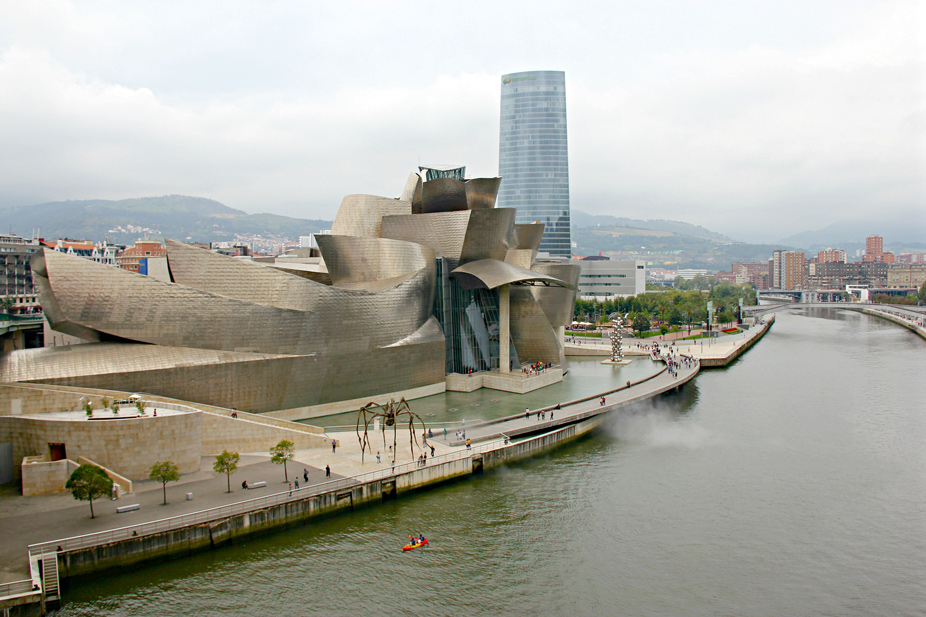 El Museo Guggenheim en Bilbao