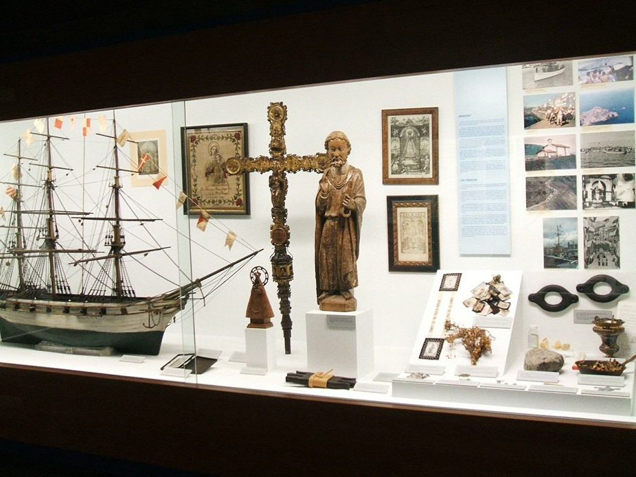 La sala del mar en el Museo Vasco de Bilbao