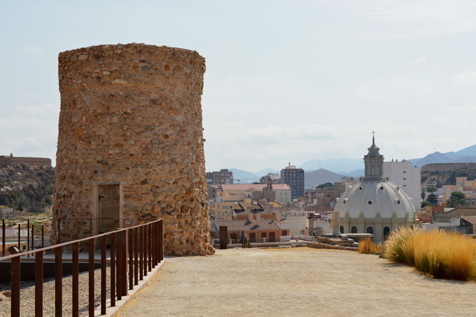 El cerro del Molinete en Cartagena