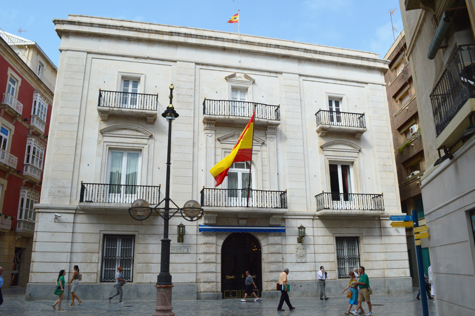 El Palacio de Capitanía en Cartagena