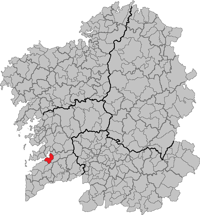 Situación de Redondela