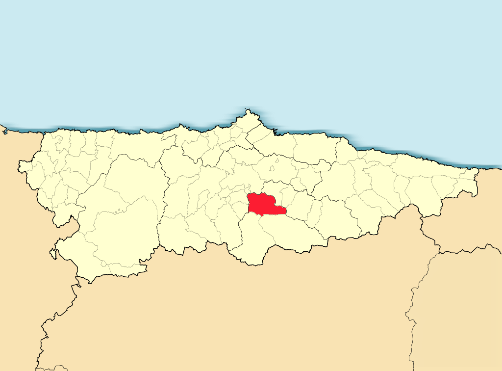Mieres en el mapa de su comunidad