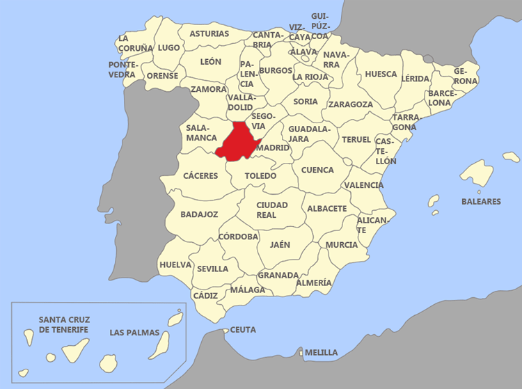 Provincia que no pertenece a Castilla-La Mancha