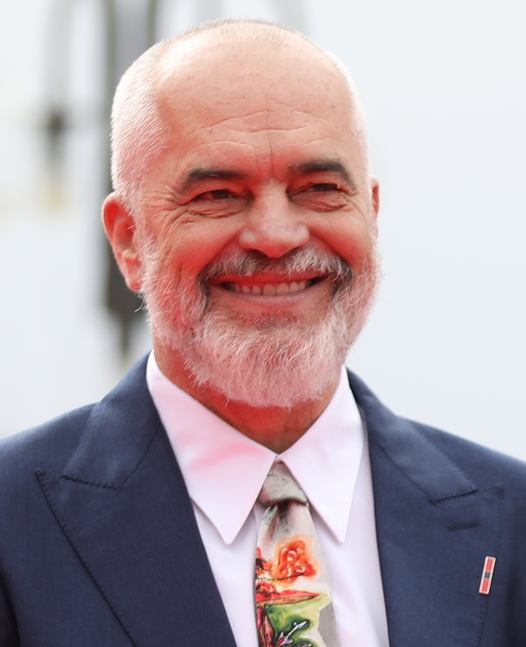 Edi Rama, nacido en Tirana