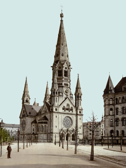 Iglesia memorial del Káiser Guillermo original