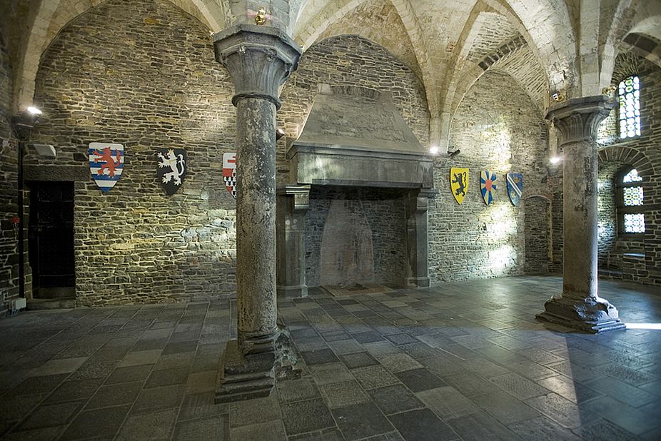 Castillo de Gante por dentro