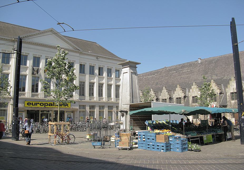 La plaza Groentenmarkt