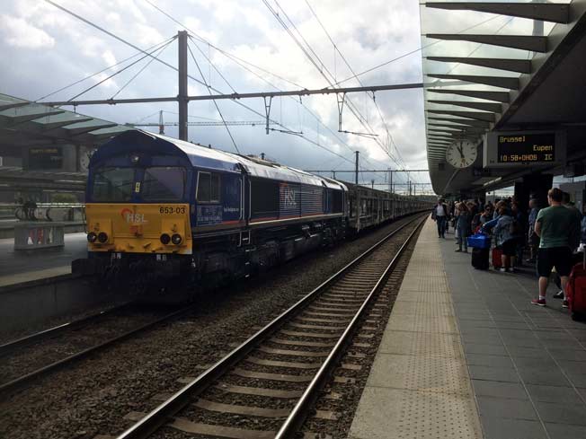 Tren de Brujas a Gante