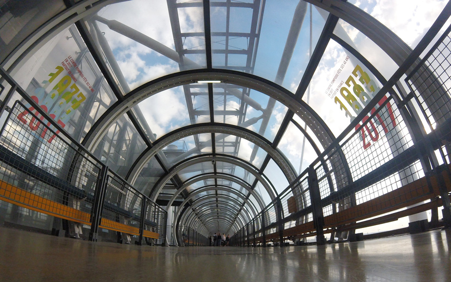 Interior del Centro Pompidou