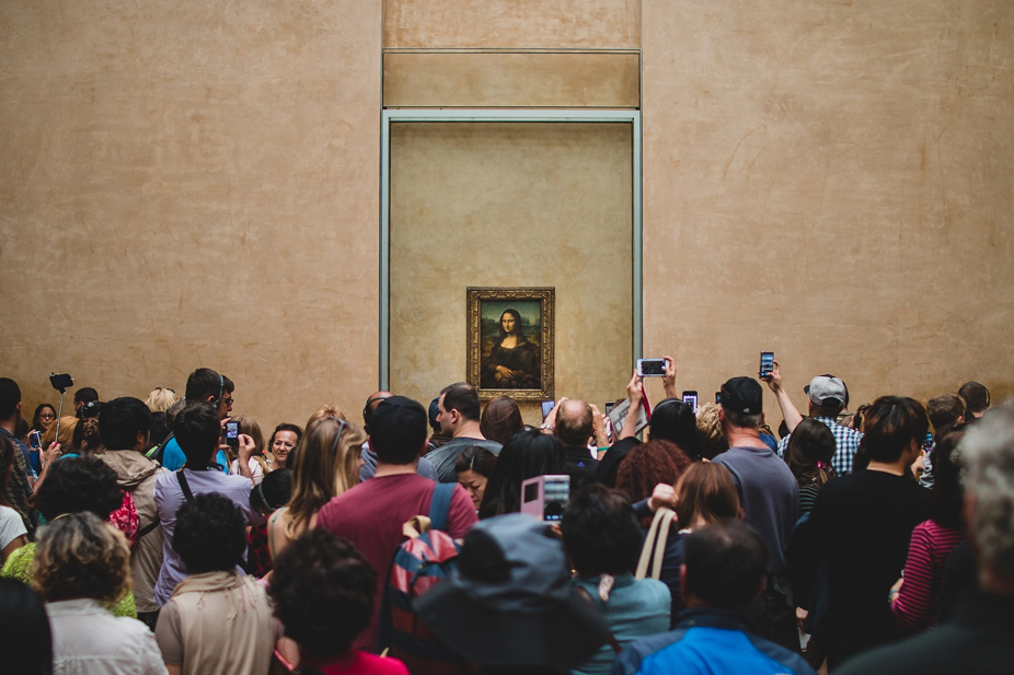 La Gioconda en el Museo del Louvre