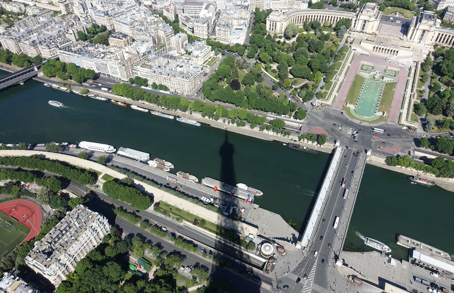 Vistas desde la Torre Eiffel