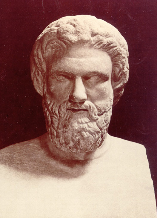 Aristófanes, fallecido en Atenas