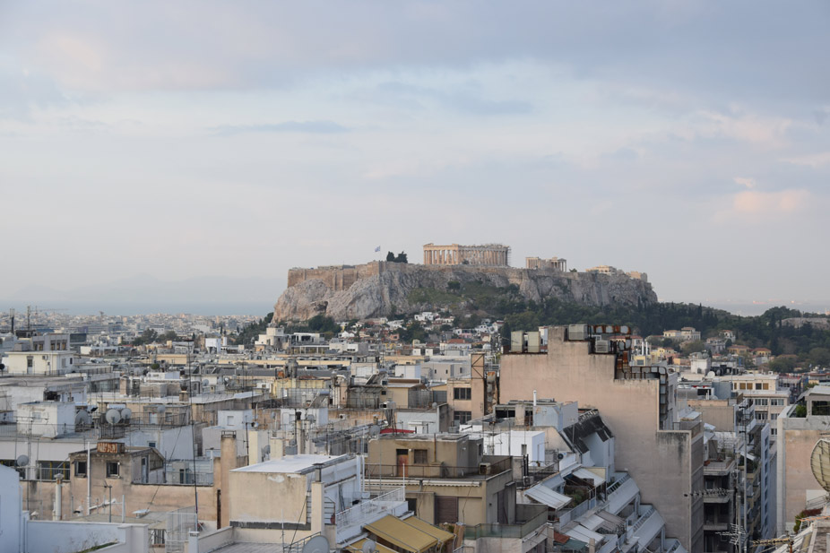 La Acrópolis desde Kolonaki