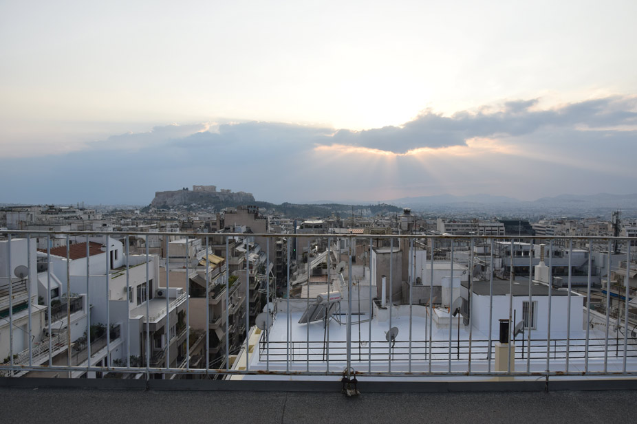 La Acrópolis desde Kolonaki