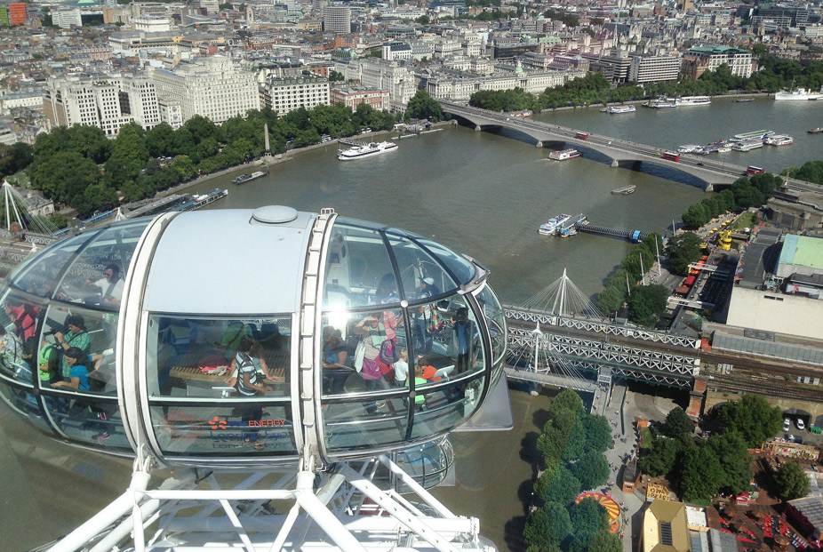 Cabina del London Eye