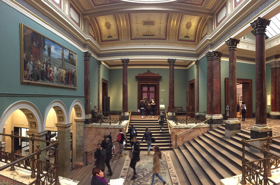 Interior de la National Gallery