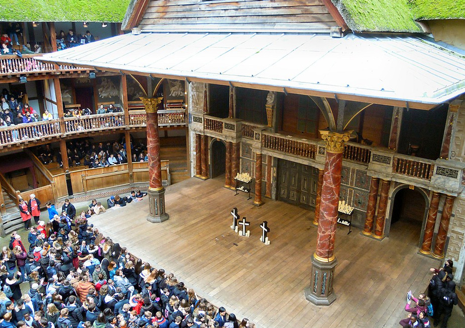 Shakespare's Globe Theatre, representación de Romeo y Julieta