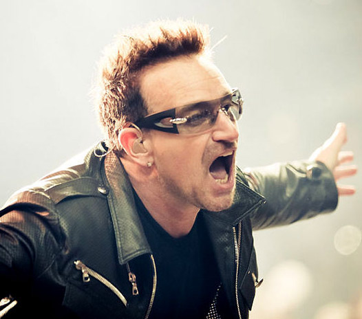 Bono, de U2, nacido en Dublín