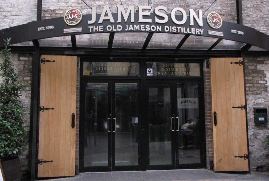 La destilería Jameson de Dublín