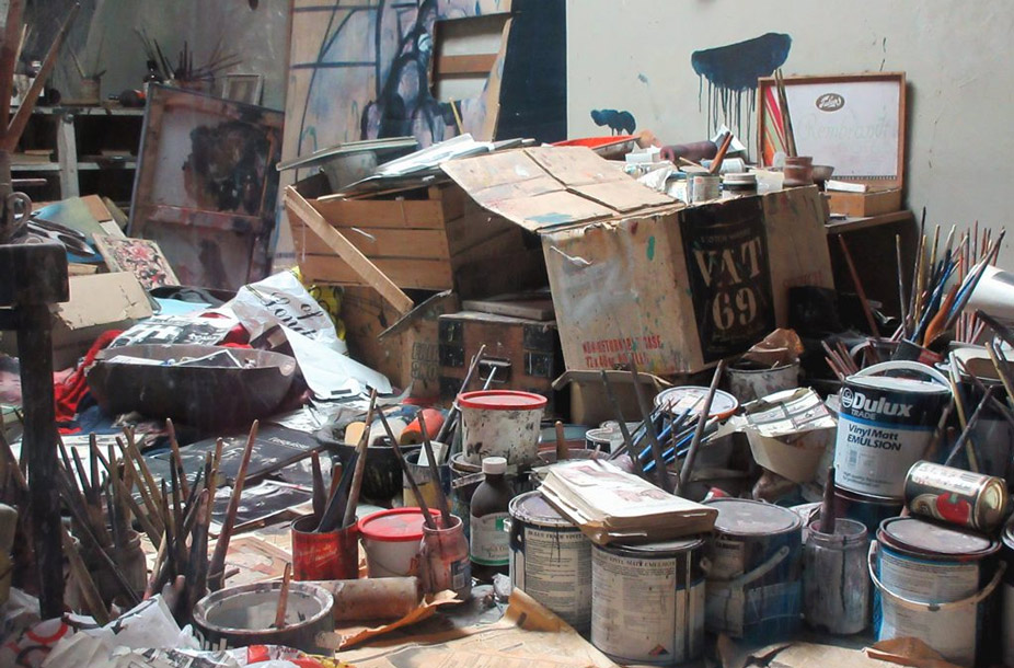 La habitación de Francis Bacon en la Galería Hugh Lane en Dublín