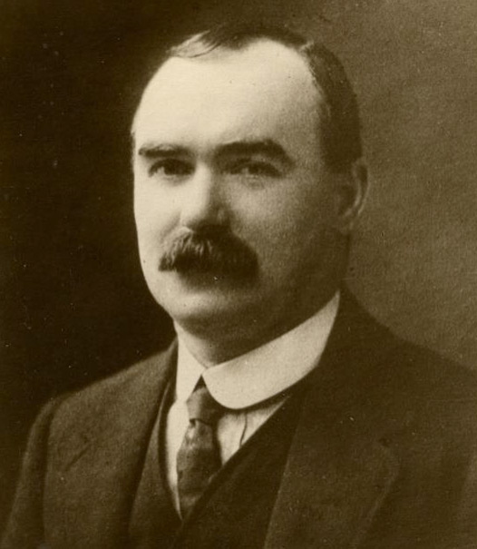 El líder obrero James Connolly, fallecido en Dublín