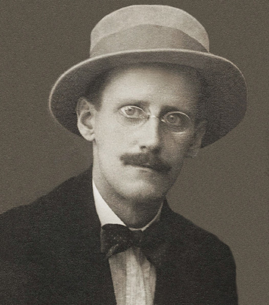 El escritor James Joyce, nacido en Dublín