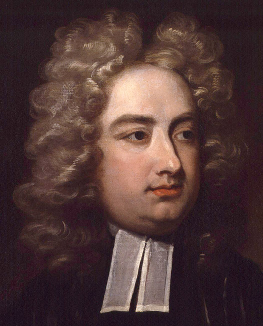 El escritor Jonathan Swift, nacido y fallecido en Dublín