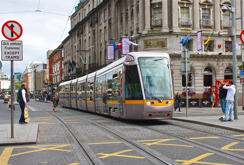 La calle O'Connell Street