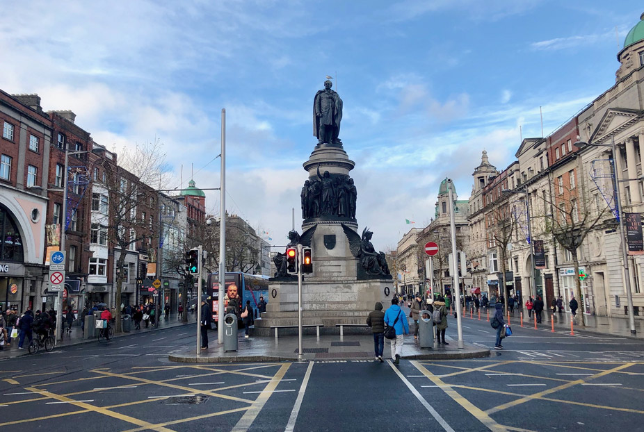 Statua del líder nacionalista Daniel O´Connell