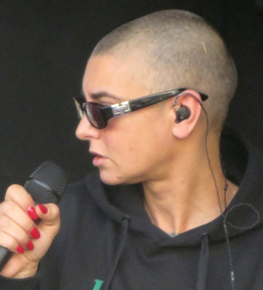 Sinead O'Connor, nacida en Dublín