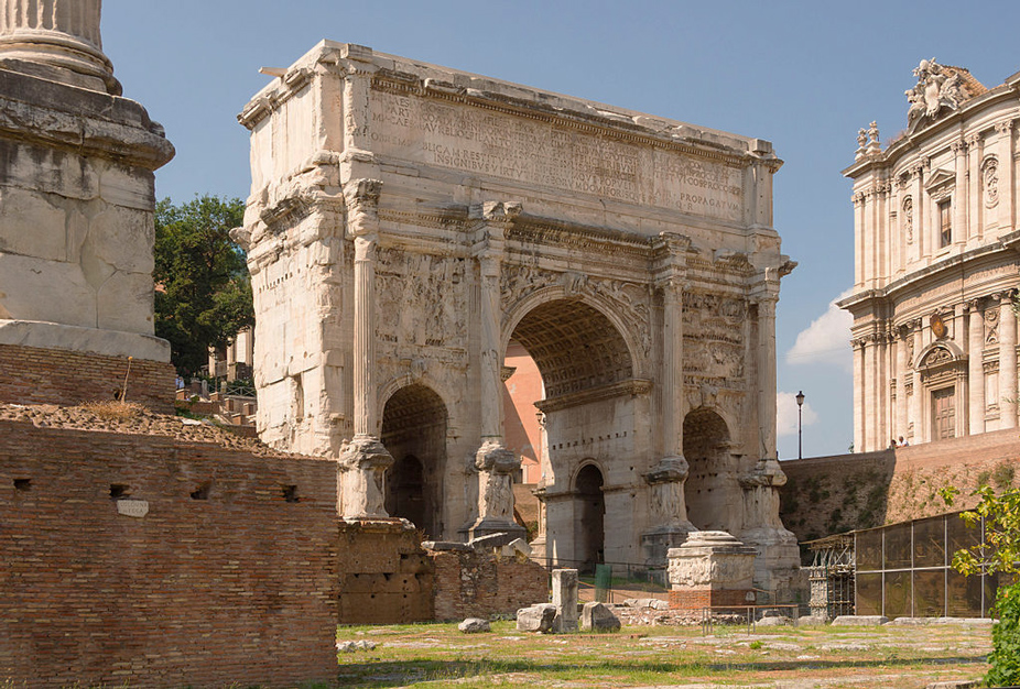 Restos del Arco de Septimio Severo