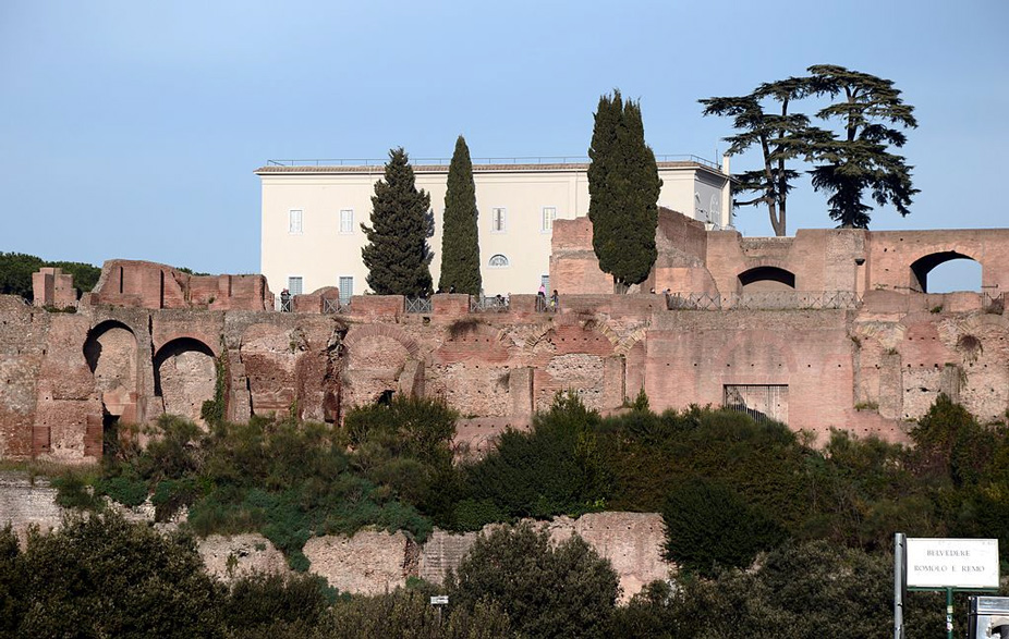 La Domus Augustana en el Palatino