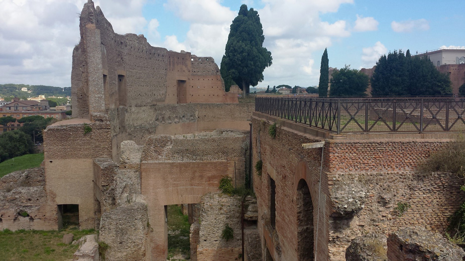 La Domus Severiana en el Palatino