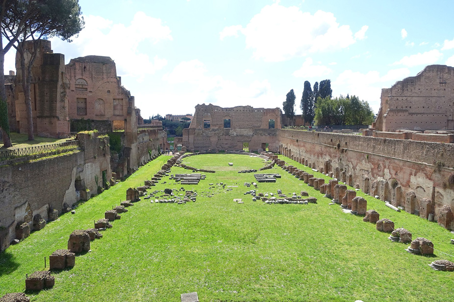El estadio Palatino