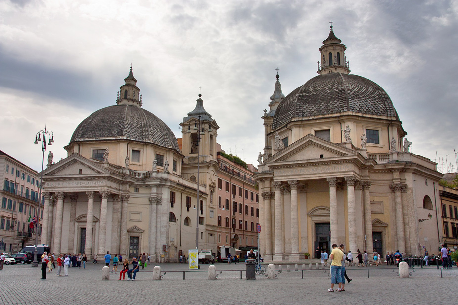 Santa Maria in Montesanto y Santa Maria dei Miracoli