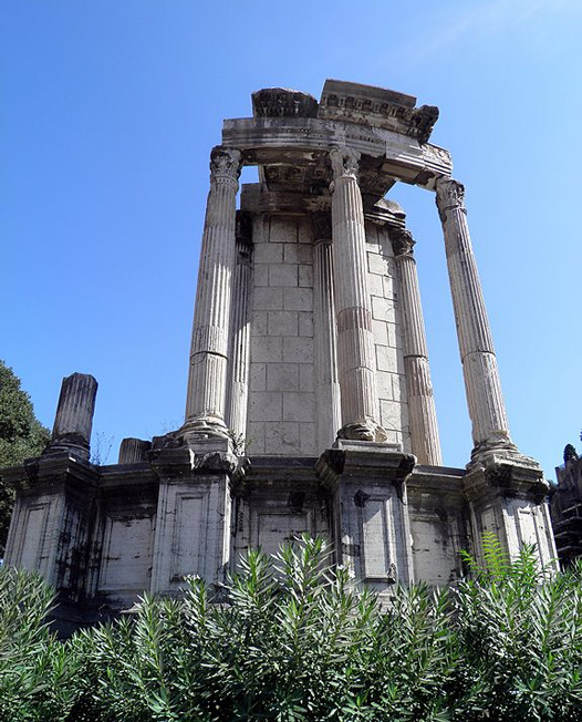 Templo de Vesta en el Foro romano